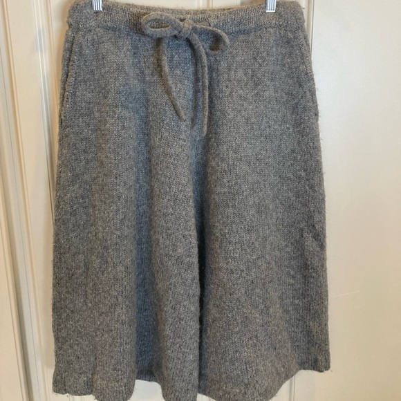 DEMYLEE New York Merino Wool and Alpaca knit sweater wide leg pant - Picture 1 of 10